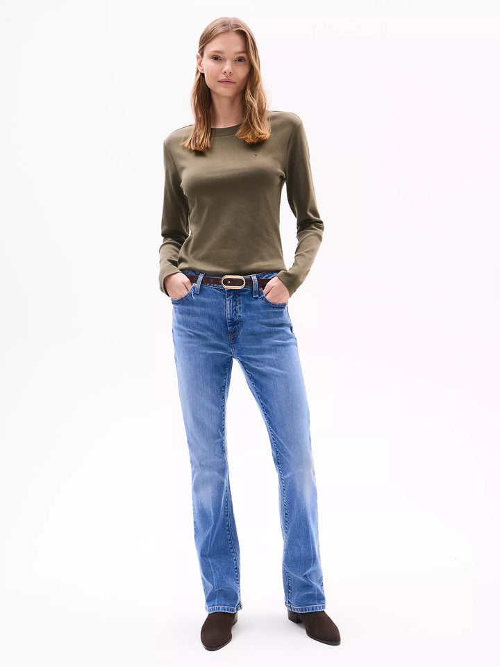 Tommy Hilfiger Long-Sleeve Crewneck Favorite T-Shirt