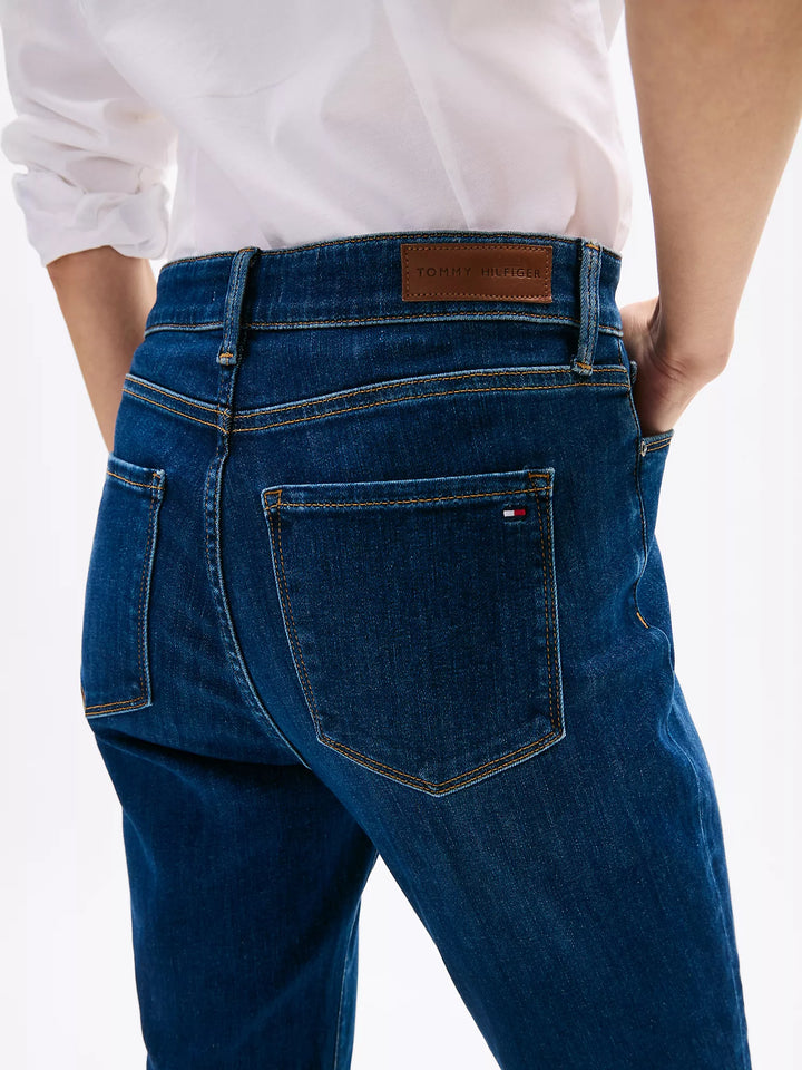 Tommy Hilfiger High-Rise Dark Wash Skinny Jean