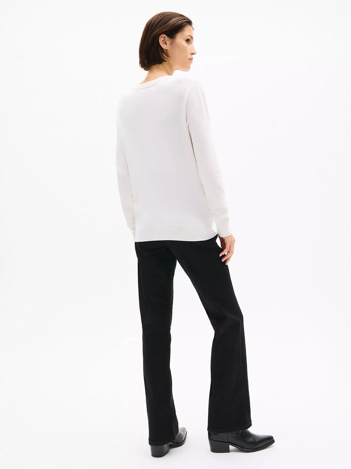 Tommy Hilfiger Viscose-Blend V-Neck Sweater