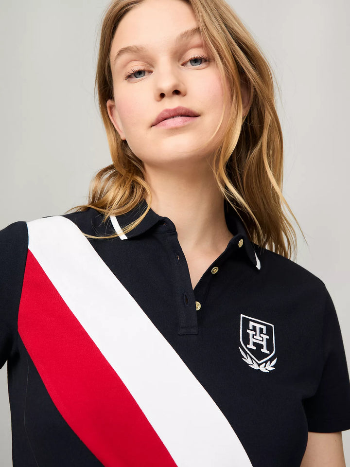 Tommy Hilfiger Banner Stripe Polo Dress