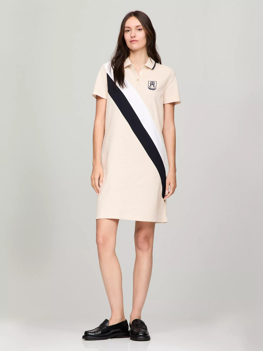 Tommy Hilfiger Banner Stripe Polo Dress