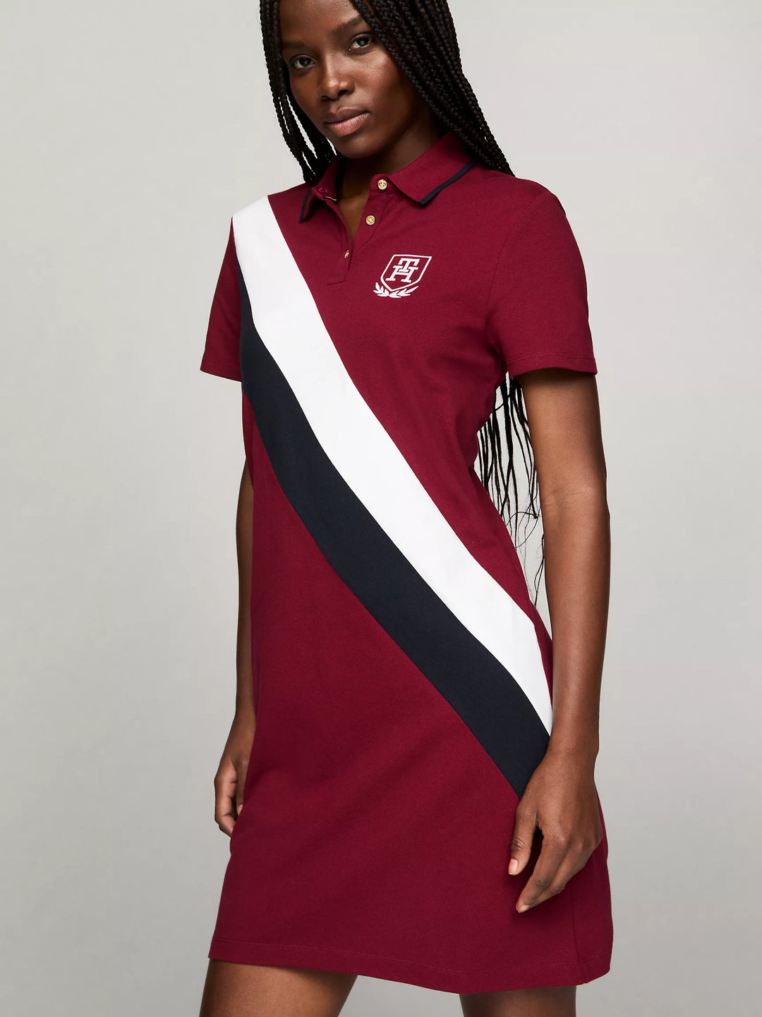 Tommy Hilfiger Banner Stripe Polo Dress