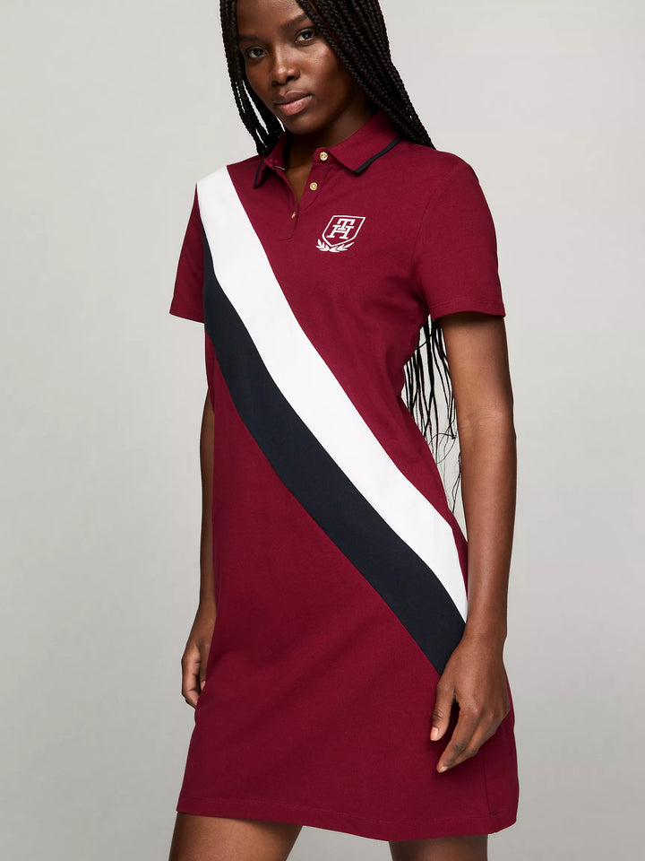 Tommy Hilfiger Banner Stripe Polo Dress