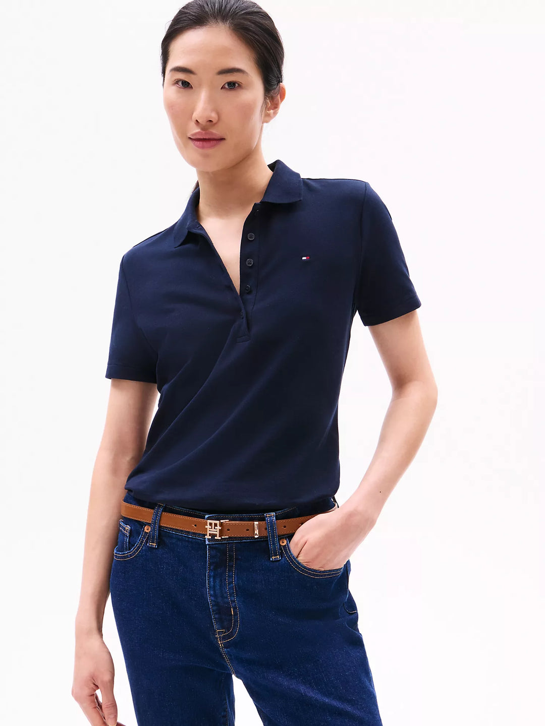 Tommy Hilfiger Stretch-Cotton Polo