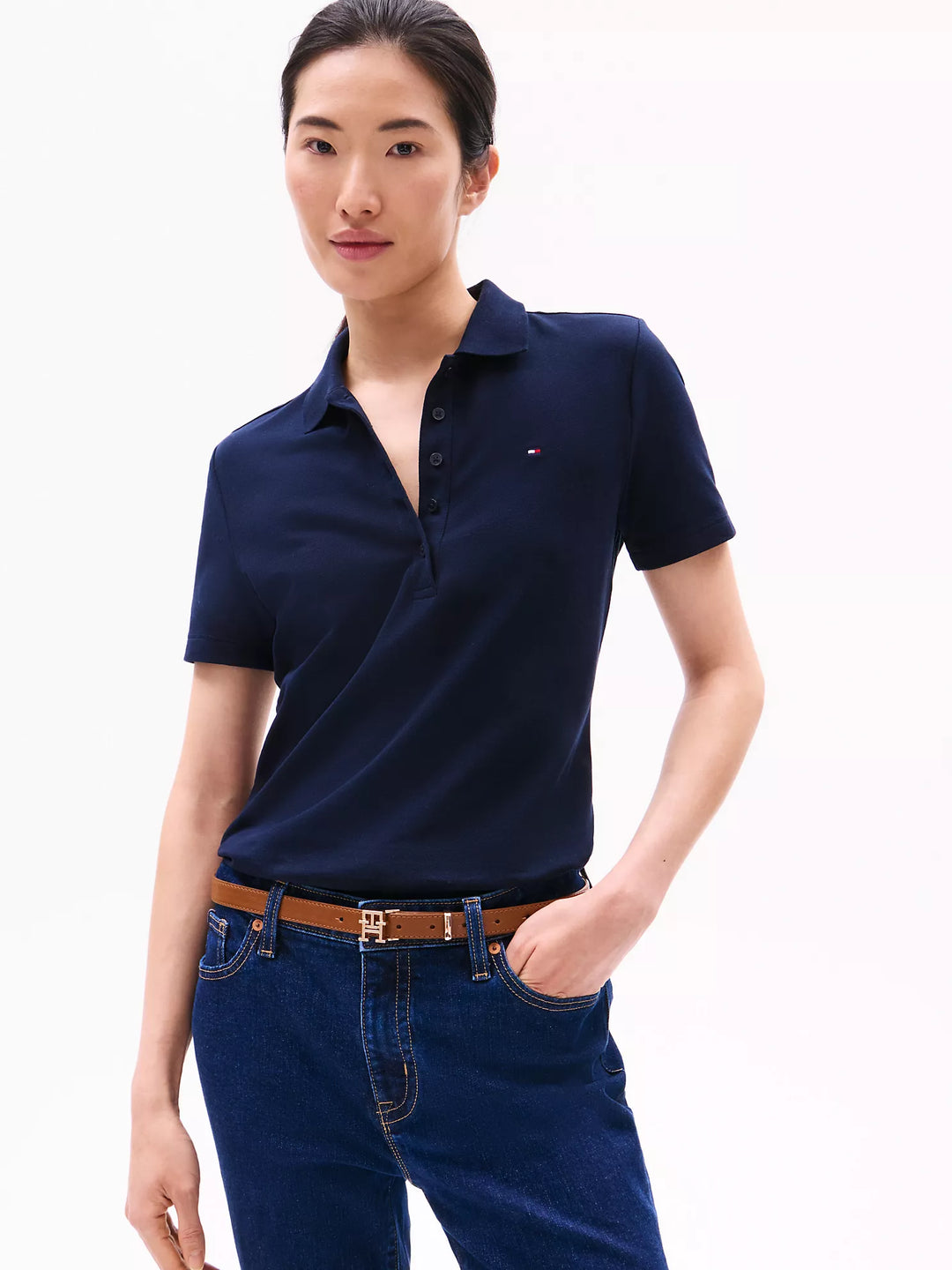 Tommy Hilfiger Stretch-Cotton Polo