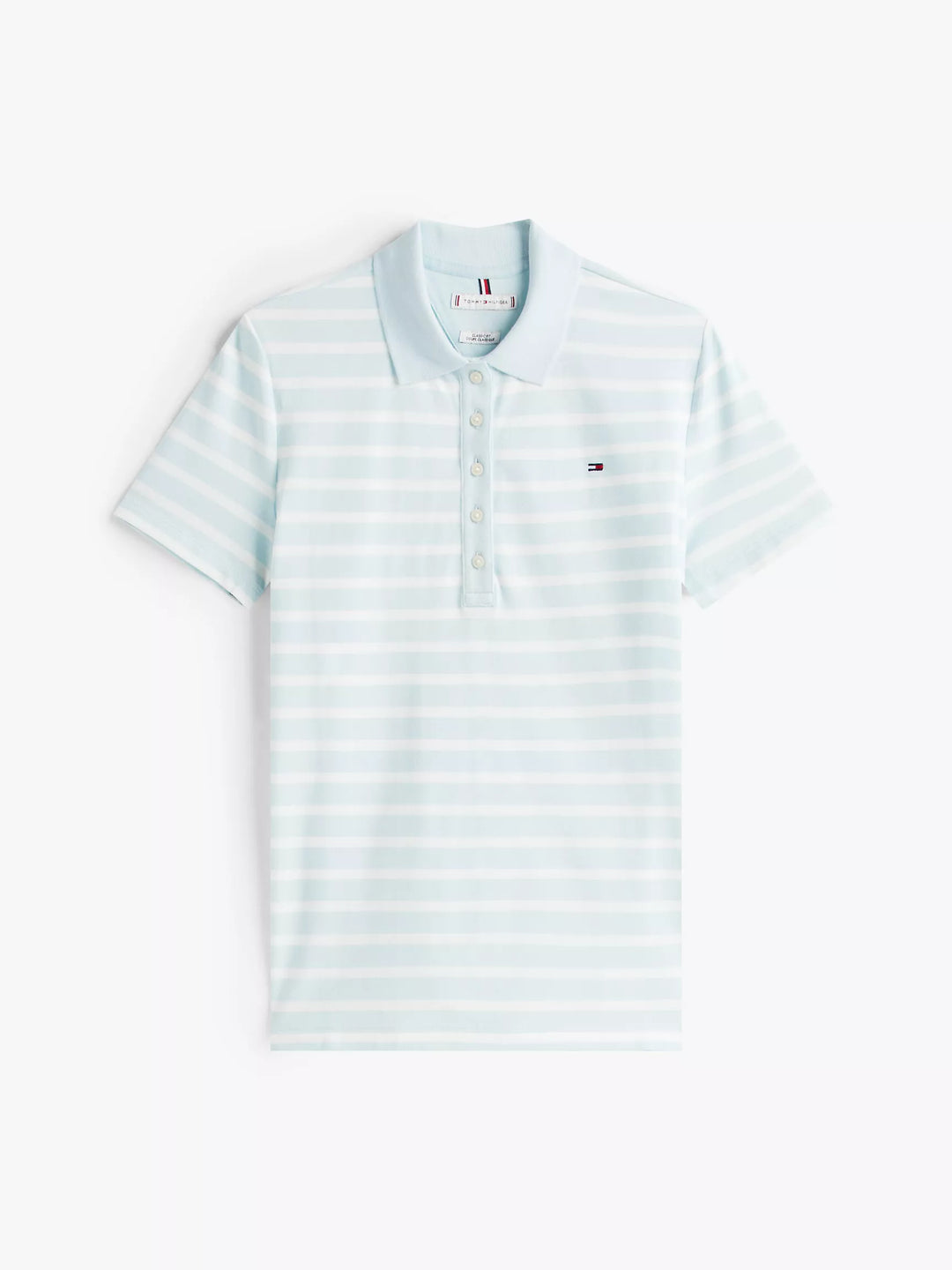 Tommy Hilfiger Slim Fit Stripe Stretch-Cotton Polo