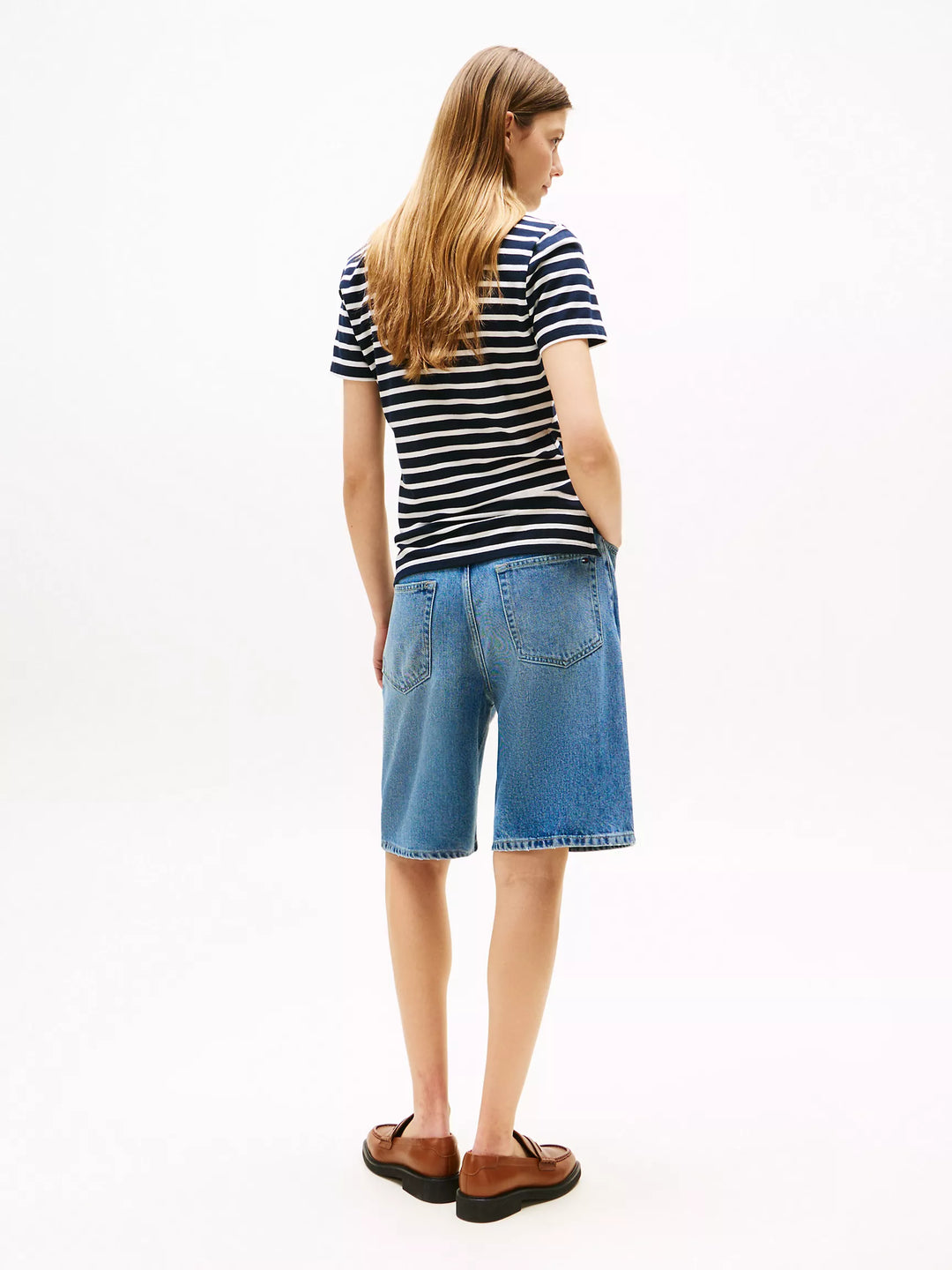 Tommy Hilfiger Slim Fit Stripe Stretch-Cotton Polo