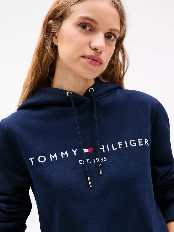 Tommy Hilfiger Embroidered Tommy Logo Hoodie