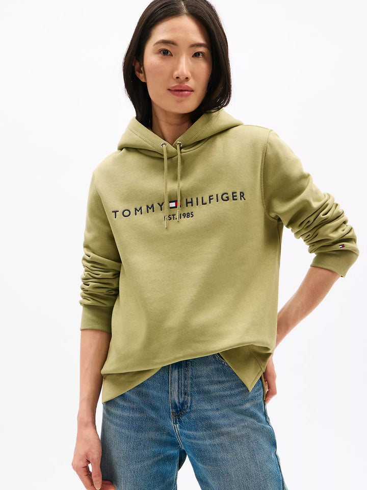 Tommy Hilfiger Embroidered Tommy Logo Hoodie
