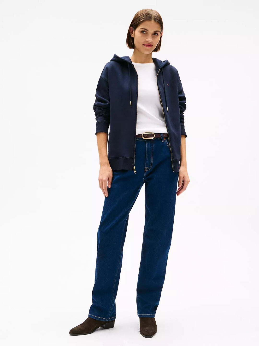 Tommy Hilfiger Relaxed Fit Plush-Lined Zip Hoodie