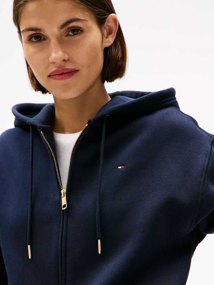 Tommy Hilfiger Relaxed Fit Plush-Lined Zip Hoodie