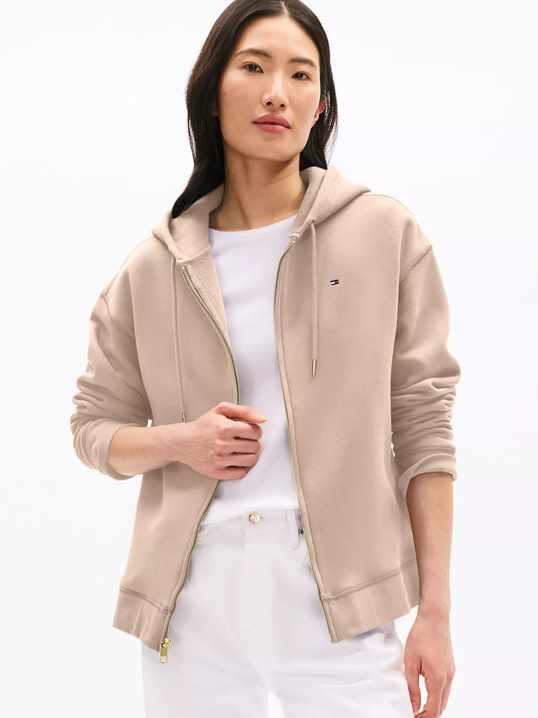 Tommy Hilfiger Relaxed Fit Plush-Lined Zip Hoodie