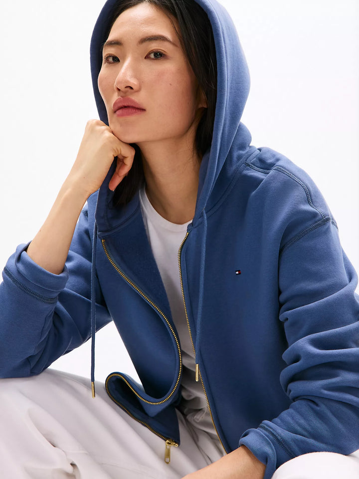 Tommy Hilfiger Relaxed Fit Plush-Lined Zip Hoodie