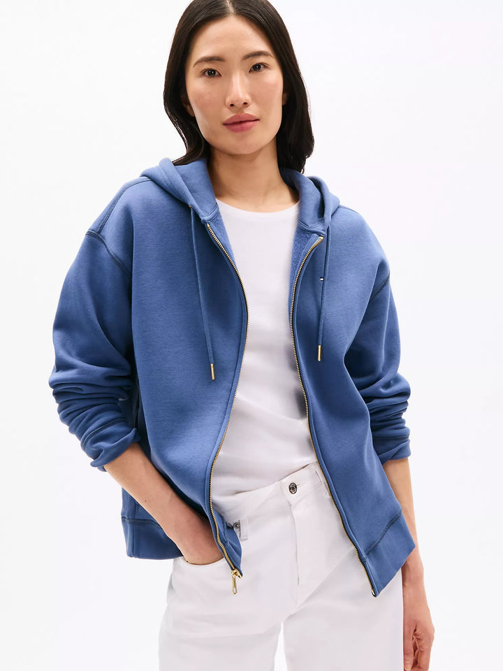 Tommy Hilfiger Relaxed Fit Plush-Lined Zip Hoodie