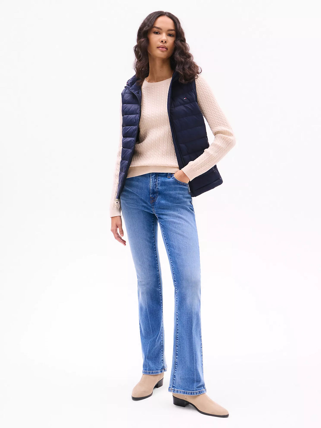 Tommy Hilfiger Lightweight Hooded Puffer Vest