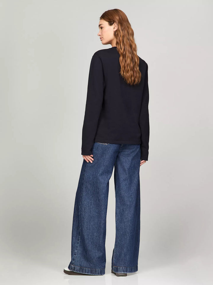 Tommy Hilfiger Long-Sleeve Lace-Up Sweatshirt