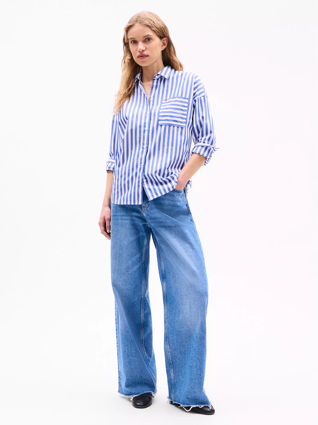 Tommy Hilfiger Relaxed Fit Stripe Shirt