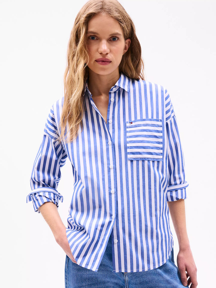 Tommy Hilfiger Relaxed Fit Stripe Shirt