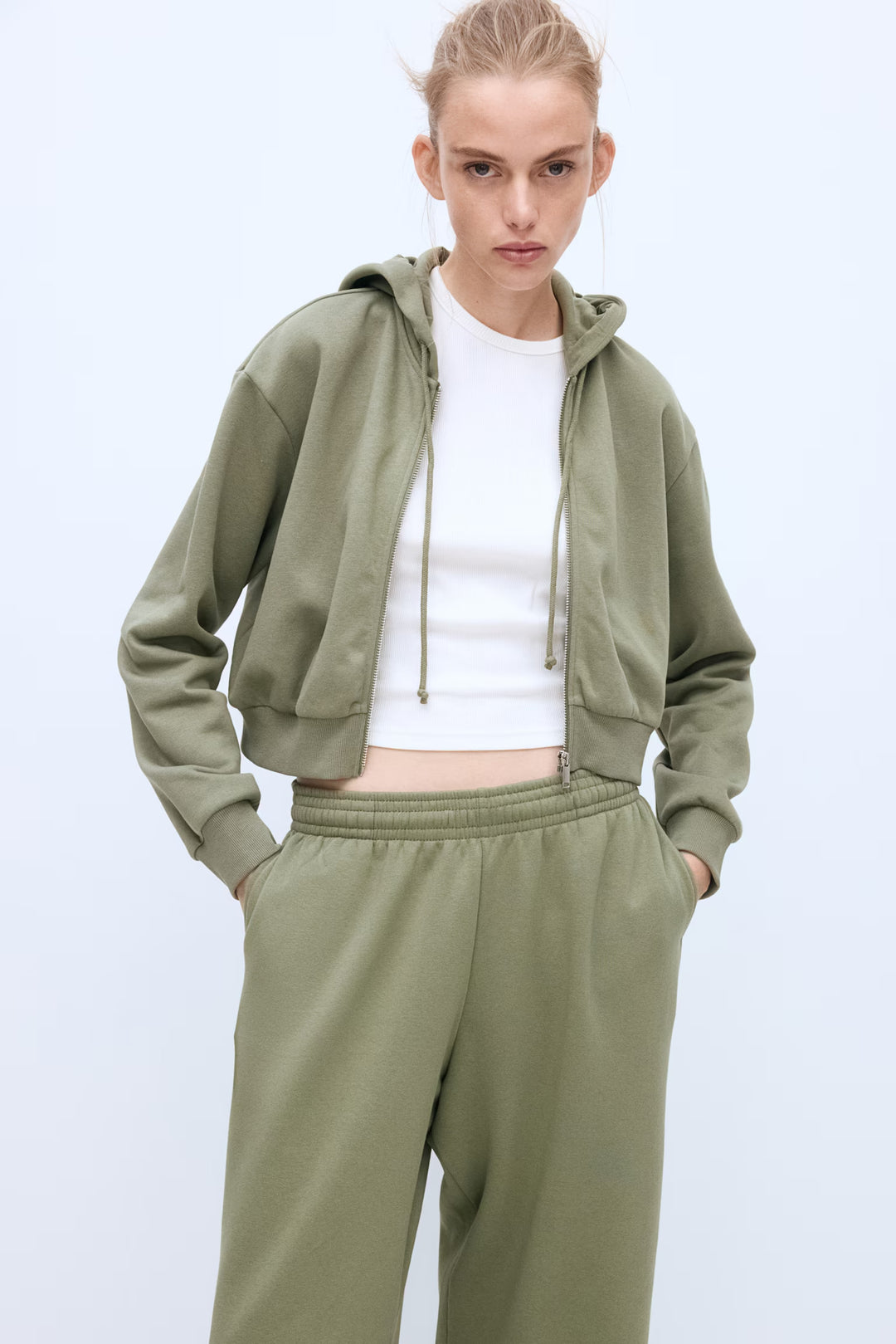 H&M Wide-Leg Joggers