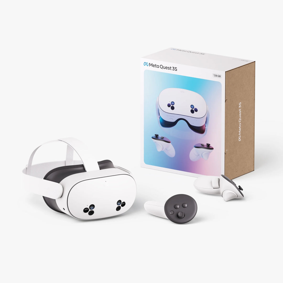 Meta Quest 3S 128GB – Get Batman: Arkham Shadow and a 3-Month Trial of Meta Horizon+ Included – All-In-One Headset
