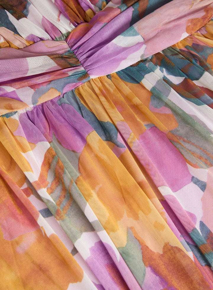 LAURA Floral Maxi Dress