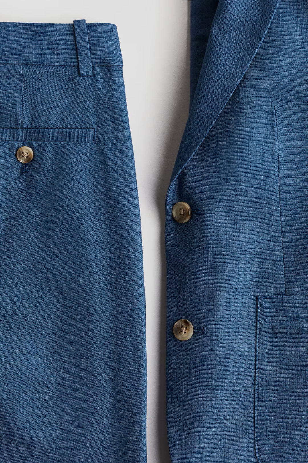 H&M Linen-Blend Suit