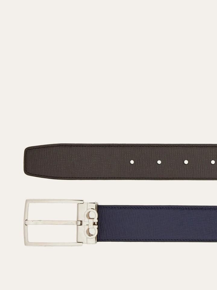 Ferragamo Reversible and adjustable Gancini belt