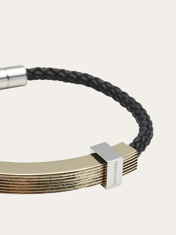 Ferragamo Braided bracelet with band - (M)