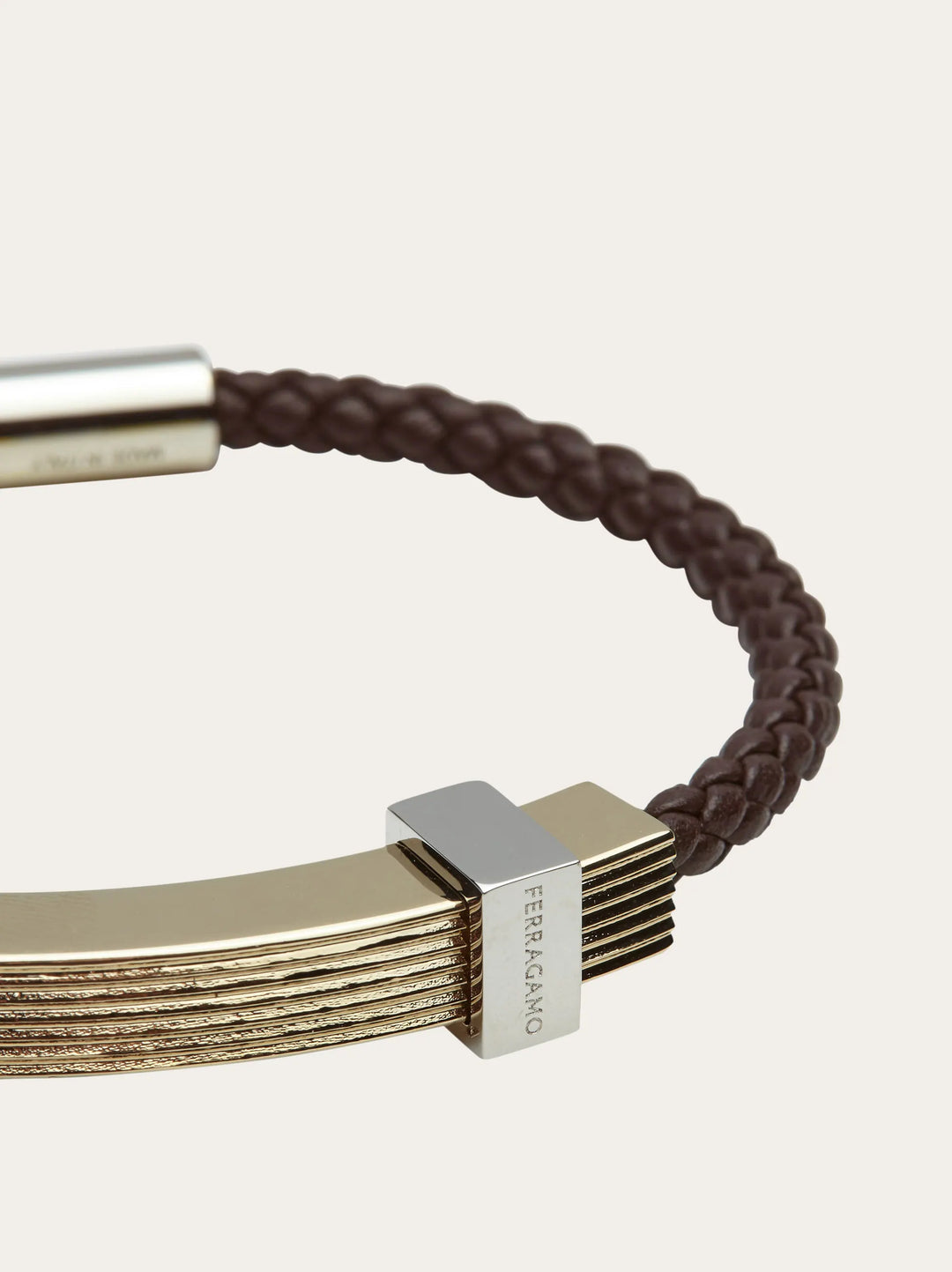 Ferragamo Braided bracelet with band - (M)