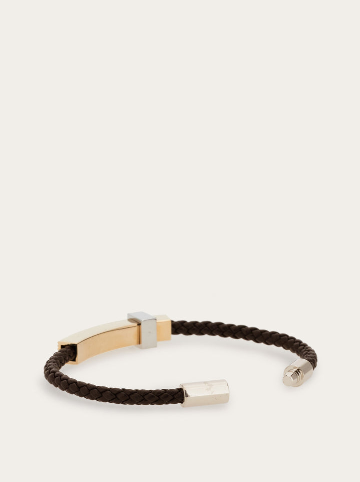 Ferragamo Braided bracelet with band - (M)