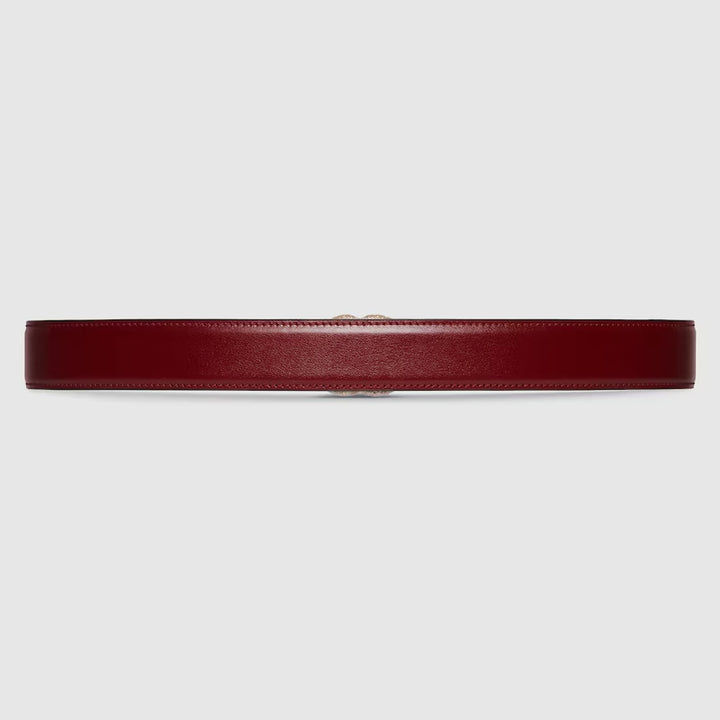 GUCCI GG Marmont thin belt with crystals
