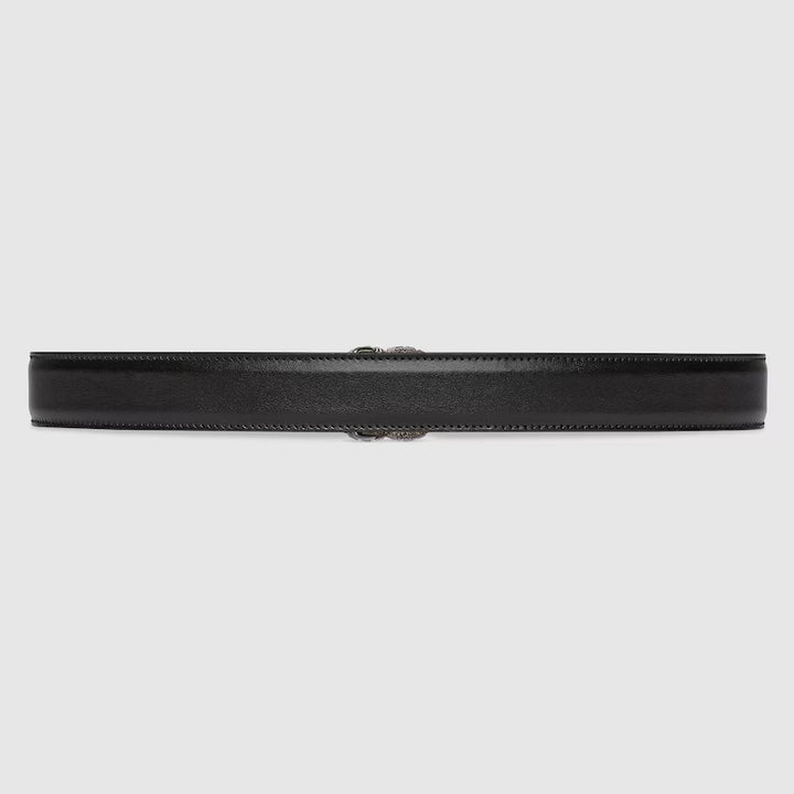 GUCCI GG Marmont thin belt with crystals