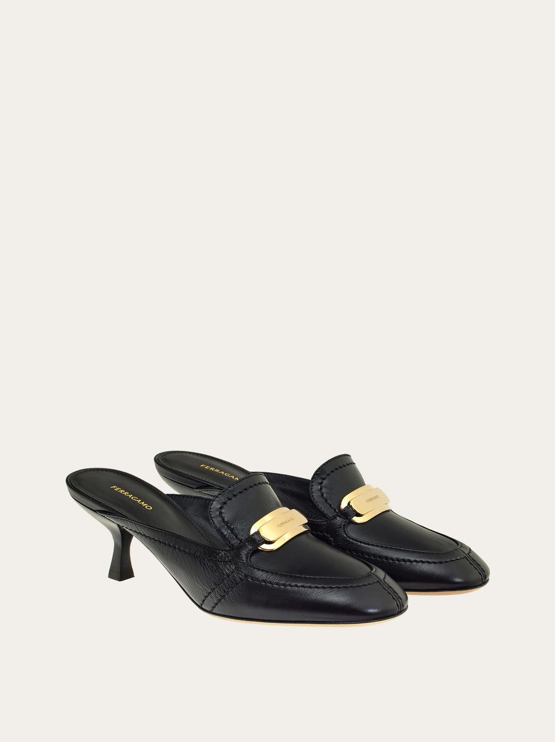 Ferragamo New Vara buckle mule