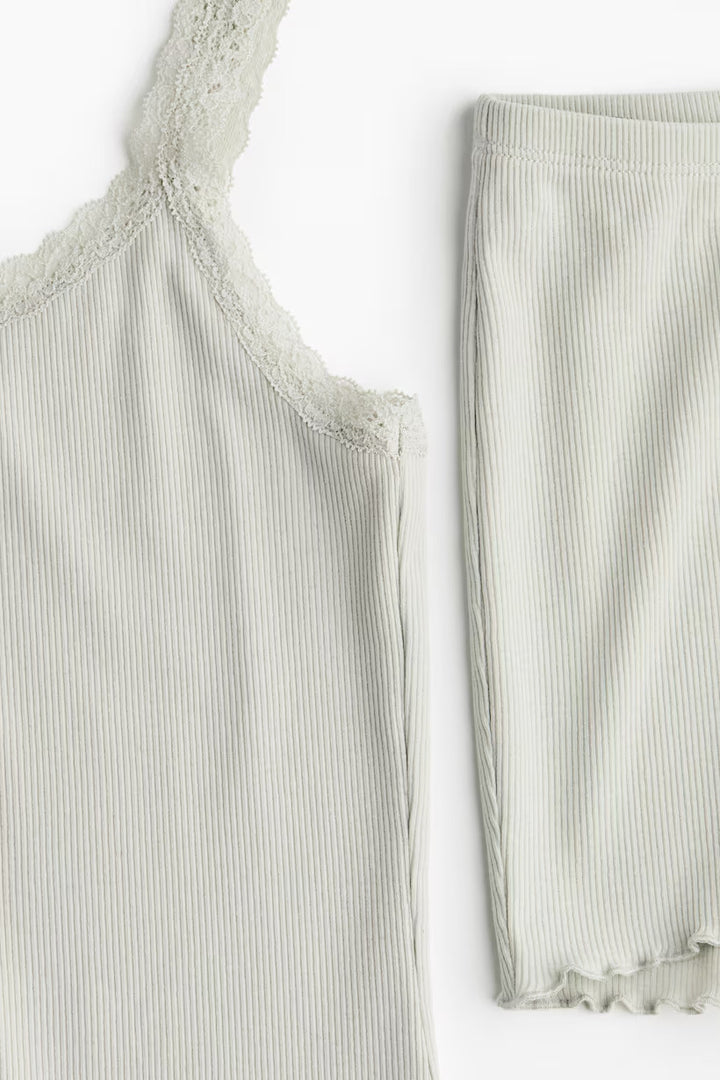 H&M Ribbed Pajamas