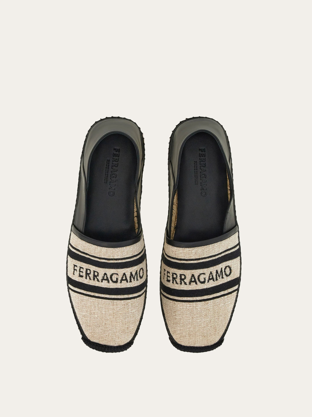 Ferragamo Jacquard espadrilles