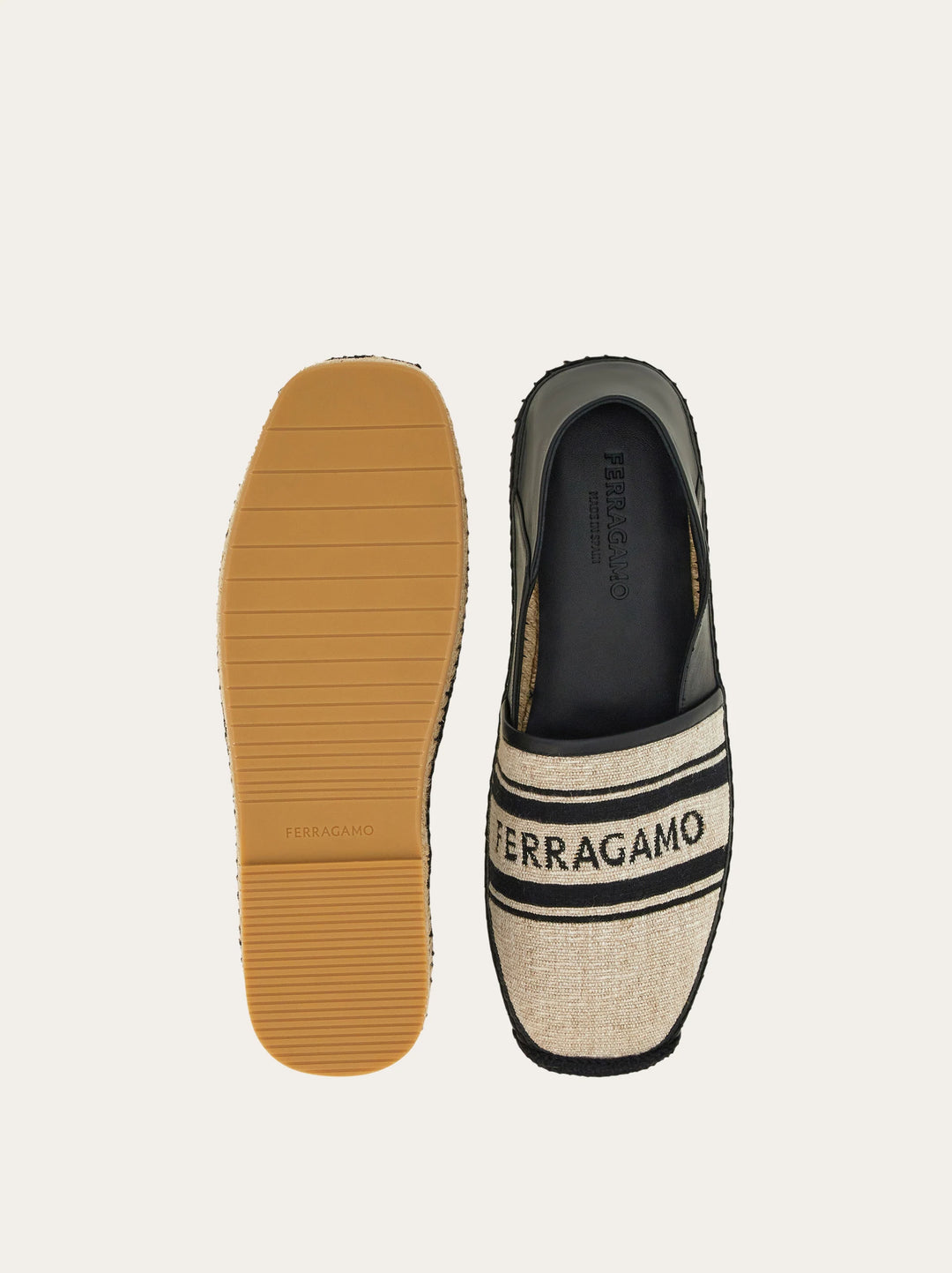 Ferragamo Jacquard espadrilles