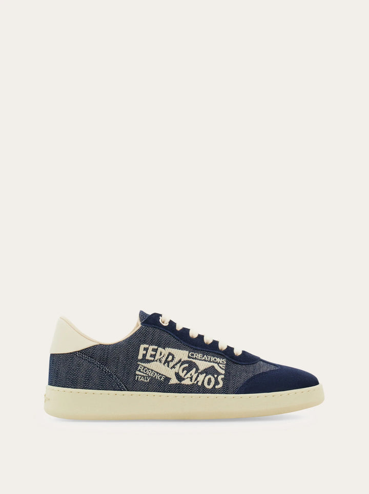 Ferragamo Low top sneaker with logo