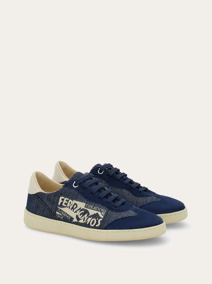 Ferragamo Low top sneaker with logo