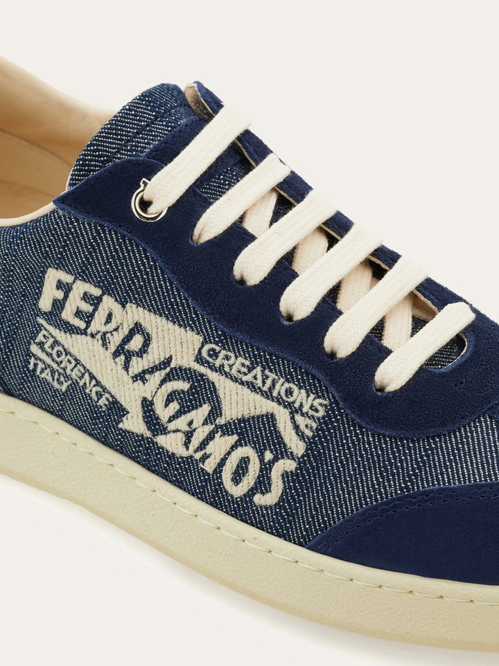 Ferragamo Low top sneaker with logo