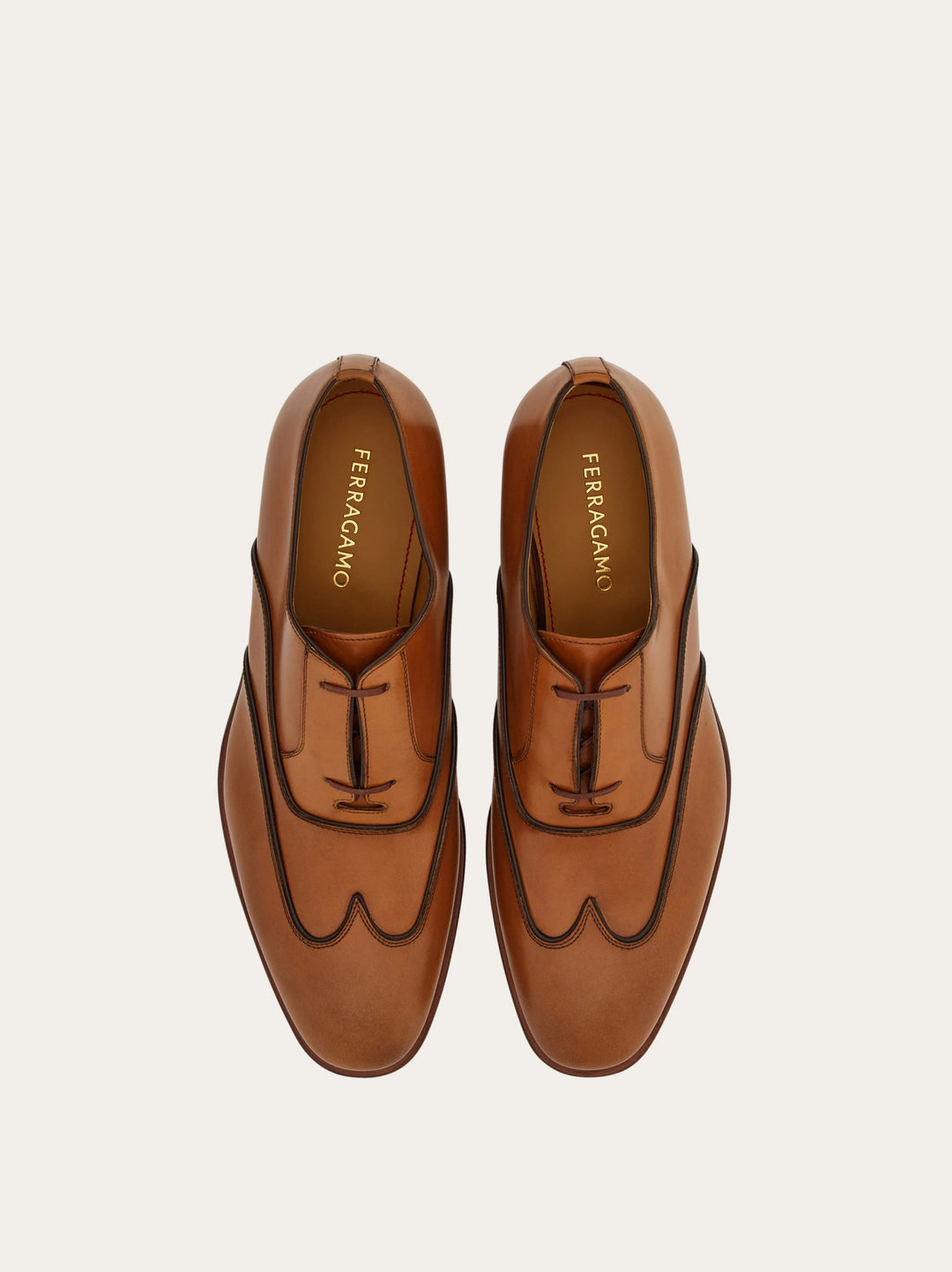 Ferragamo Oxford with wing-tips