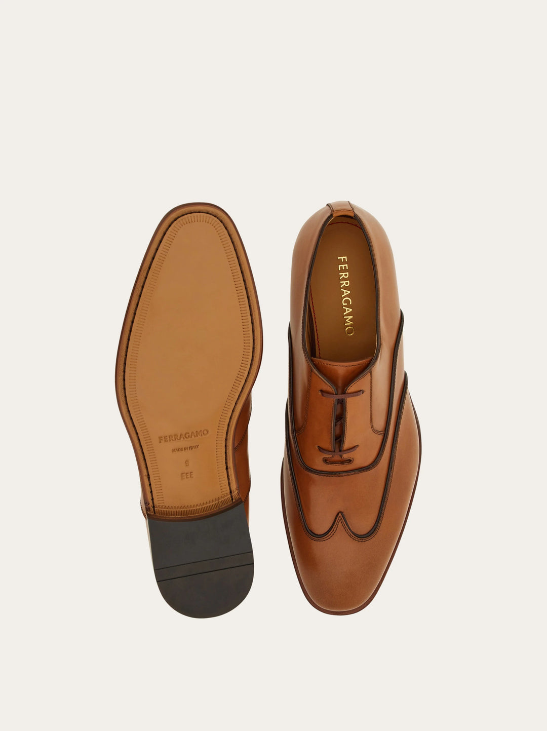 Ferragamo Oxford with wing-tips