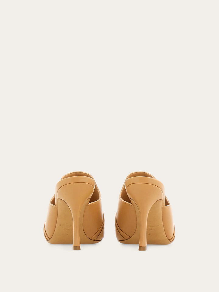 Ferragamo Gancini ornament mule