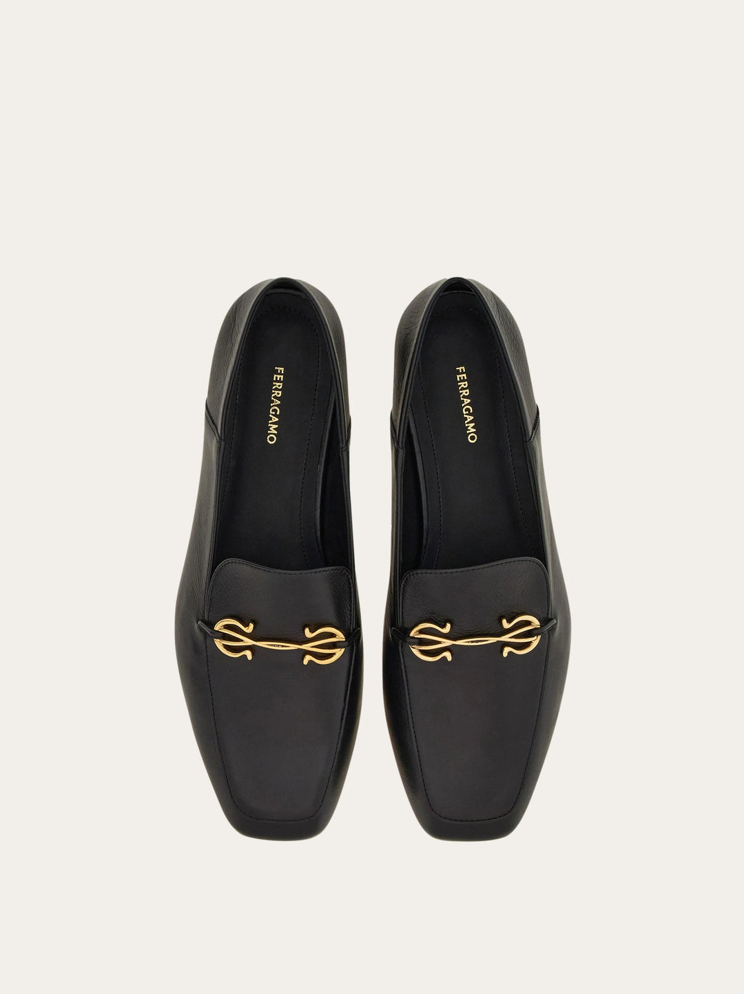 Ferragamo Loafer with Gancini ornament