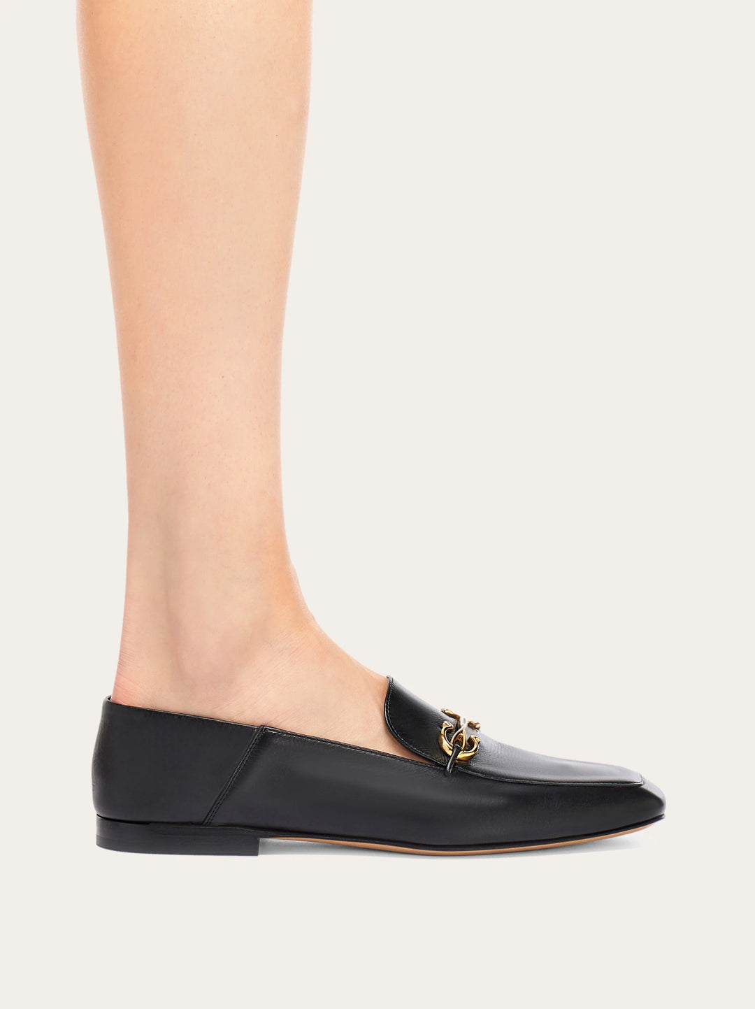 Ferragamo Loafer with Gancini ornament