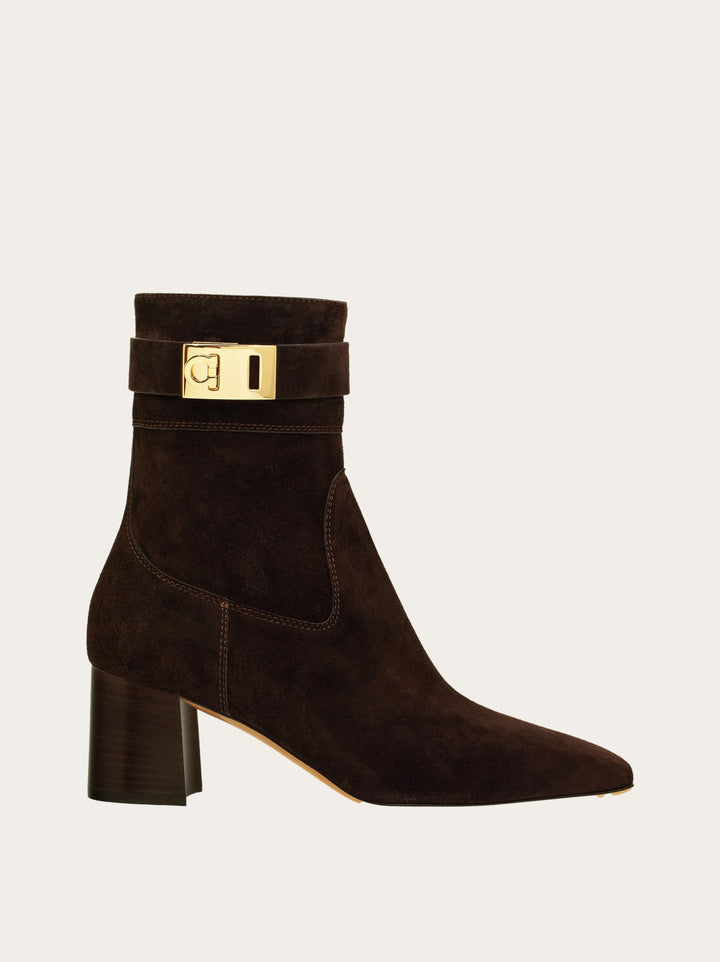 Ferragamo Hug buckle ankle boot