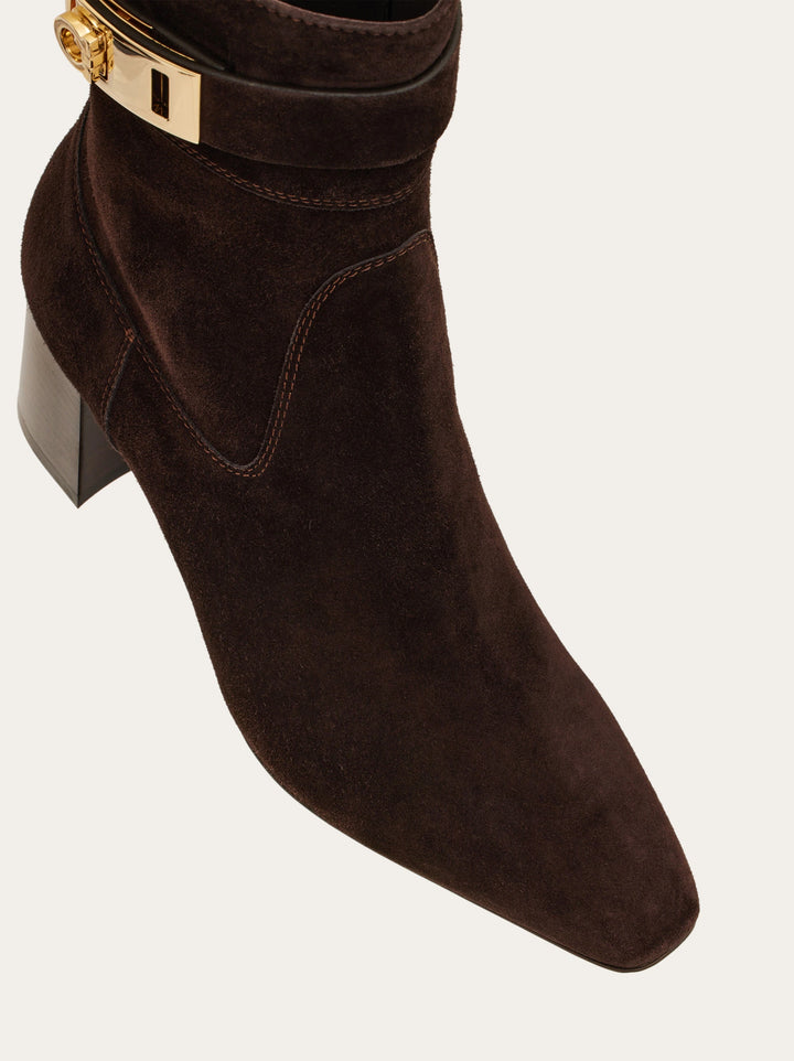 Ferragamo Hug buckle ankle boot