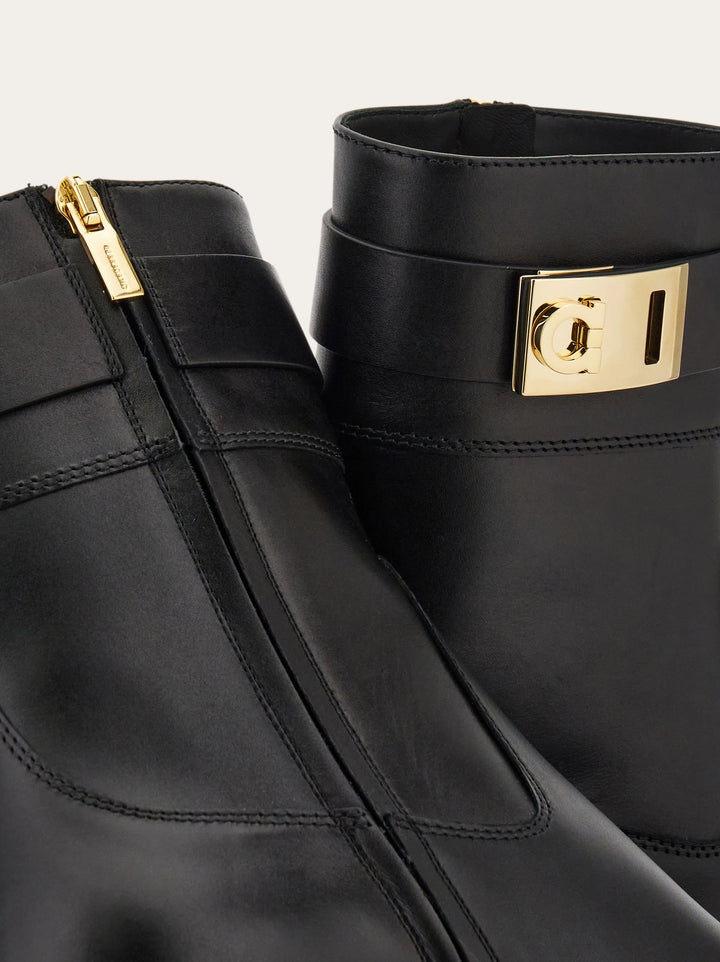 Ferragamo Hug buckle ankle boot