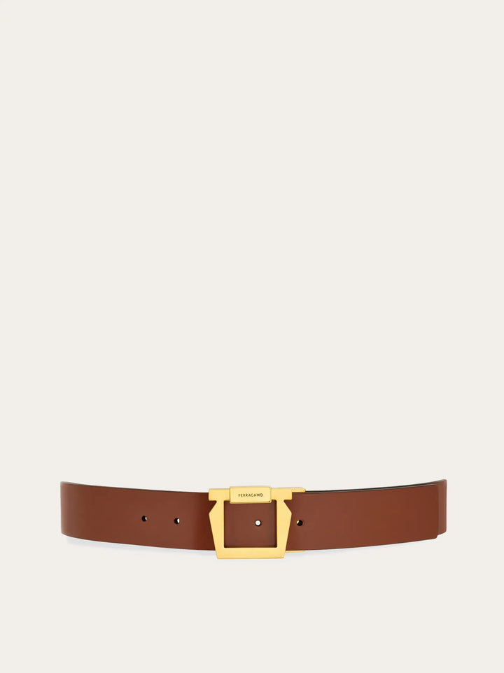 Ferragamo Reversible and adjustable Gancini belt