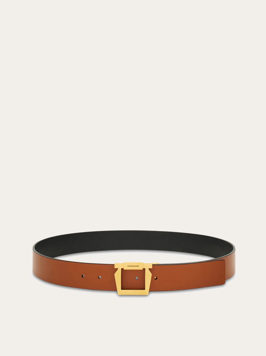 Ferragamo Reversible and adjustable Gancini belt