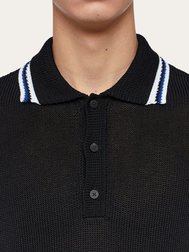 Ferragamo Long sleeved polo shirt